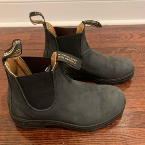 Blundstone 587 Work Boots rustic black